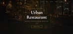 design a modern restaurant website with online reservations