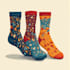 make a custom and pattern socks design