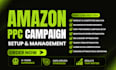 setup, manage and optimize amazon PPC campaigns, amazon fba ads campaigns