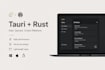 develop desktop apps using tauri and rust