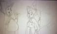 do 2d traditional animation, hand drawn animation, line art animation