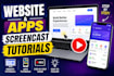 create screencast tutorial video or explainer video for your website or app