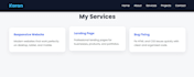 create a responsive HTML CSS landing page