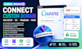 connect canva website custom domain dns setup fix transfer point namecheap hosti