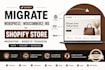 migrate wordpress woocommerce wix to shopify store migration website transfer