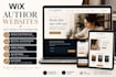 design wix author websites with newsletter integration