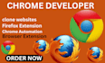 create and build your chrome, firefox, and edge browser extension