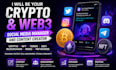 be your crypto and web3 social media manager and content creator