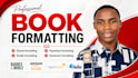 deliver a professional ebook and paperback layout formatting