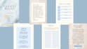 design minimalist wellness lead magnet,workbook,planner or journal
