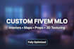 create custom fivem mlo interiors maps props retexture 3d texturing