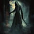 create vintage horror illustration with comic art style