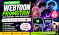 do webtoon promotion webtoon comic cover tapas webcomic