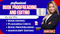 amazon kdp book editing plagiarism check manuscript editing book proofreading