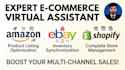 do expert e commerce virtual assistant for amazon ebay and shopify