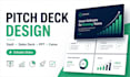 design saas pitch deck, sales deck, powerpoint and canva slides