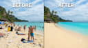 remove objects from photos, clean up background