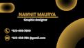 design a professional modern business card for your brand