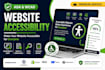 make your website ada accessible and fix wacg accessibility issues