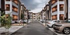develop luxury gated community,estate property,housing external render,site plan