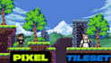 create pixel art parallax background pixel landscape environment pixel scene art