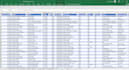clean, format, and organize excel, merge data