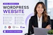 design redesign wordpress elementor mega menu header footer fix brizy builder