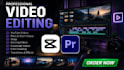 do professional and amazing video editing