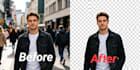 professional image background removal professionally