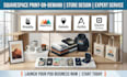 build squarespace printify printful gelato square up apliq store square online