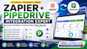zapier pipedrive integration justcall clickup google sheets forms and email sync