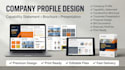 design construction company profile brochure presentation, capability statement