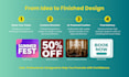 create flyers, event graphics, and promotional designs