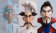 create a professional stylized 3d character