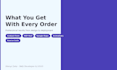 custom responsive website built with HTML, CSS, javascript and bootstrap