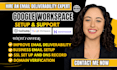 set up google workspace business email and verify domain