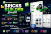build responsive wordpress website with bricks builder, divi elementor website