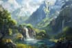 do amazing fantasy landscape