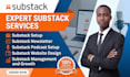 setup substack newsletter manage substack account design substack newsletter