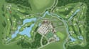 create golf resort map, golf property map, golf club map, golf wayfinding map