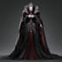 horror vampire lord queen character desing