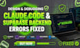 fix claude code, supabase rls policy, auth, jwt, mcp and ai app backend errors