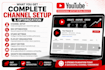 create and setup your youtube channel with SEO optimization