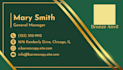 create a minimalist luxury business card