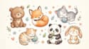 draw cute animal illustrations