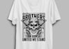 create custom skull hoodie logo and t shirt design