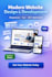 create a modern responsive web application