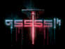 do futuristic cyberpunk logo or typography