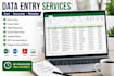 do accurate data entry, PDF to word, excel data entry and copy paste