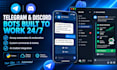 build python bot web scraping discord telegram bot trading bot ai automation
